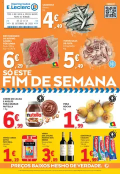 Pré-visualização do folheto da loja E.Leclerc válida a partir de 12/09/2025