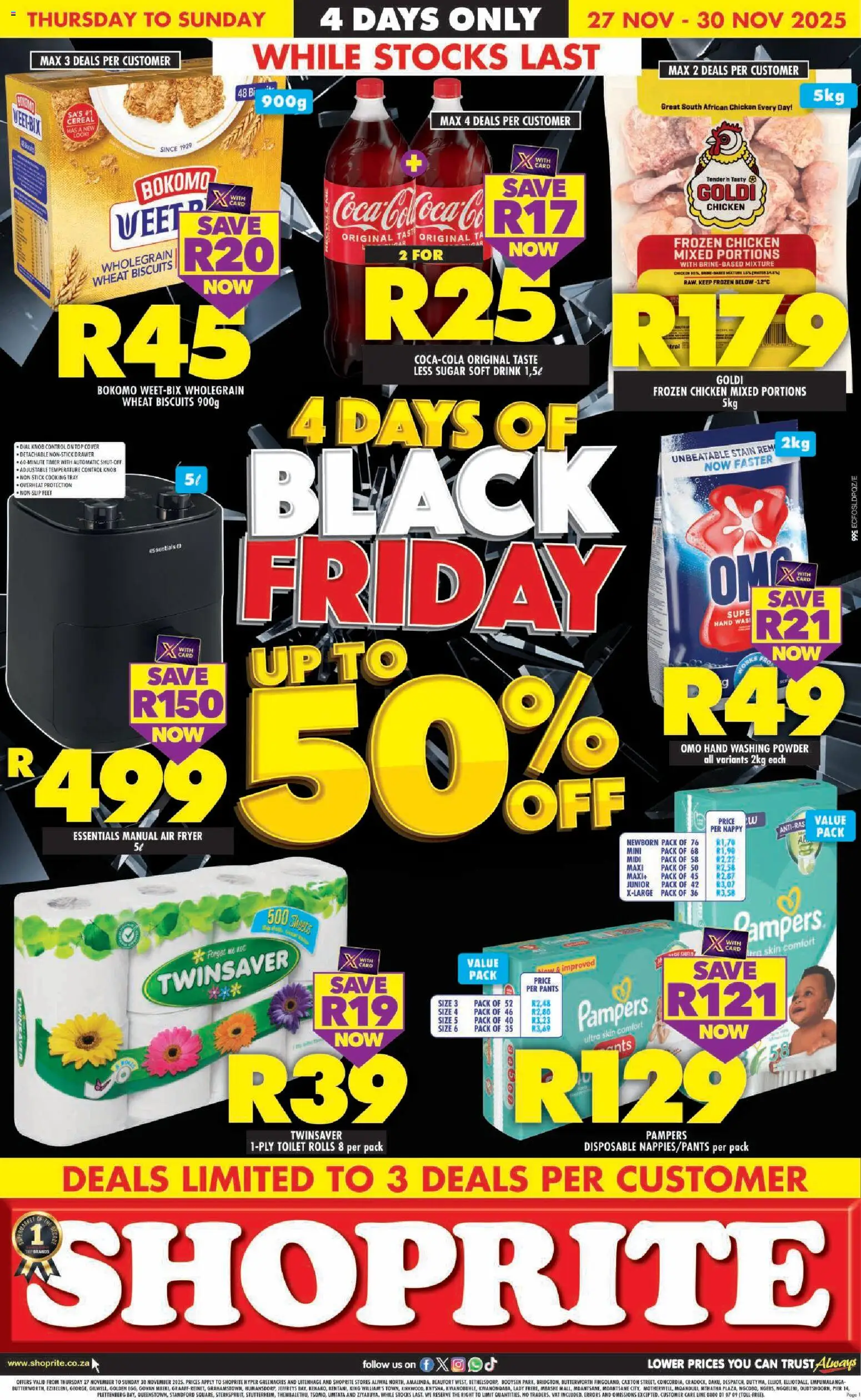 Preview of Shoprite flyer valid from 27/11/2025