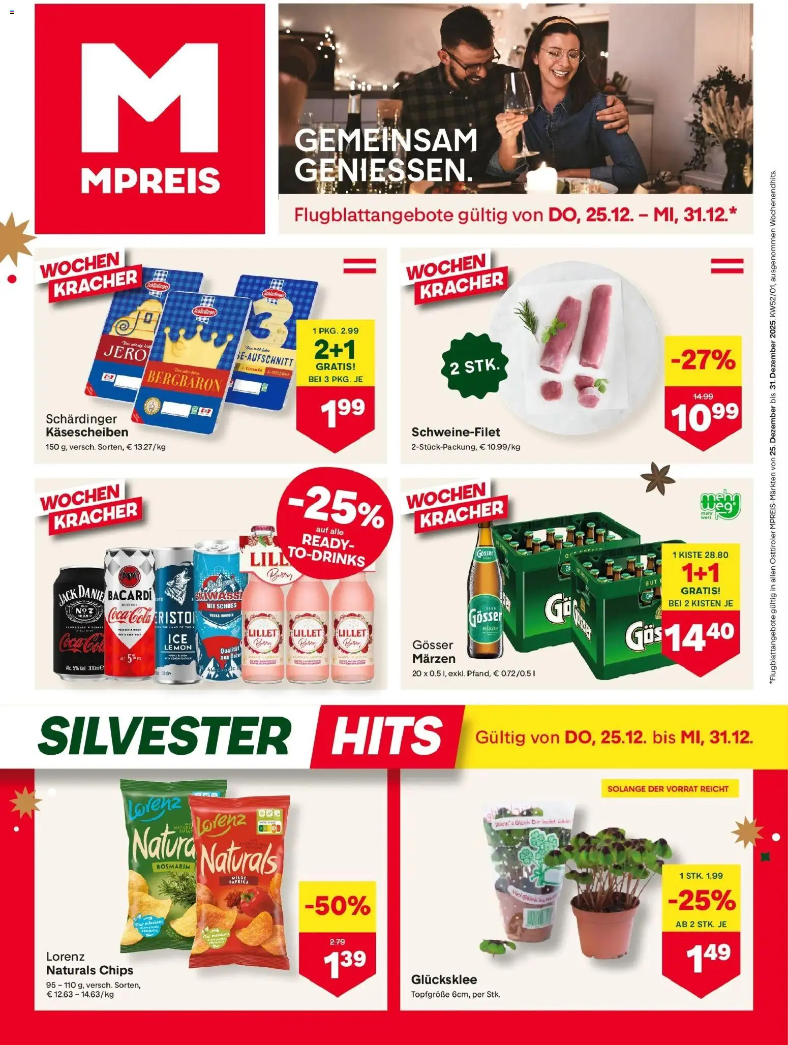 Vorschau der Angebote: MPREIS Sillian gültig ab 25.12.2025