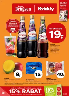 Eksempel på tilbudsavis Tilbudsavis fra butik Super Brugsen gyldig fra 26/09/2025