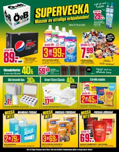 Förhandsgranska reklamblad Aktuella reklamblad ÖoB från butik ÖoB gäller från 22/09/2025