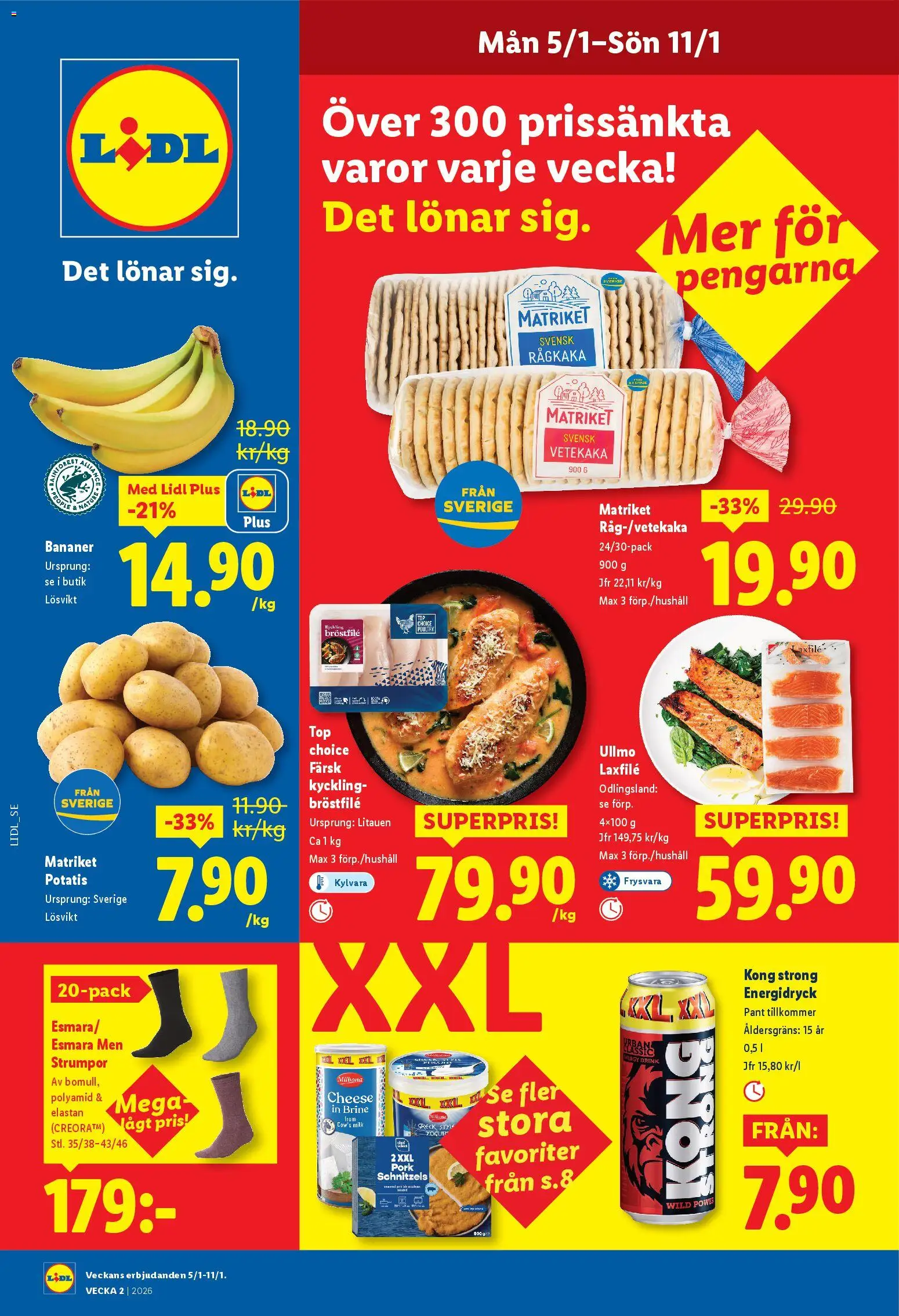 Förhandsgranska reklamblad Aktuella reklamblad Lidl från butik Lidl gäller från 05/01/2026