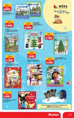 Auchan - Akciós újság Auchan megtekintése, amely érvényes 2025.12.04.-től | Oldal: 61