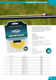 Prévisualisation de Catalogue du magasin Pacific Pêche formulaire valide 01/01/2025 | Page: 95