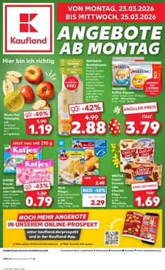 Vorschau von dem Prospekt des Geschäftes Kaufland, gültig ab dem 23.03.2026