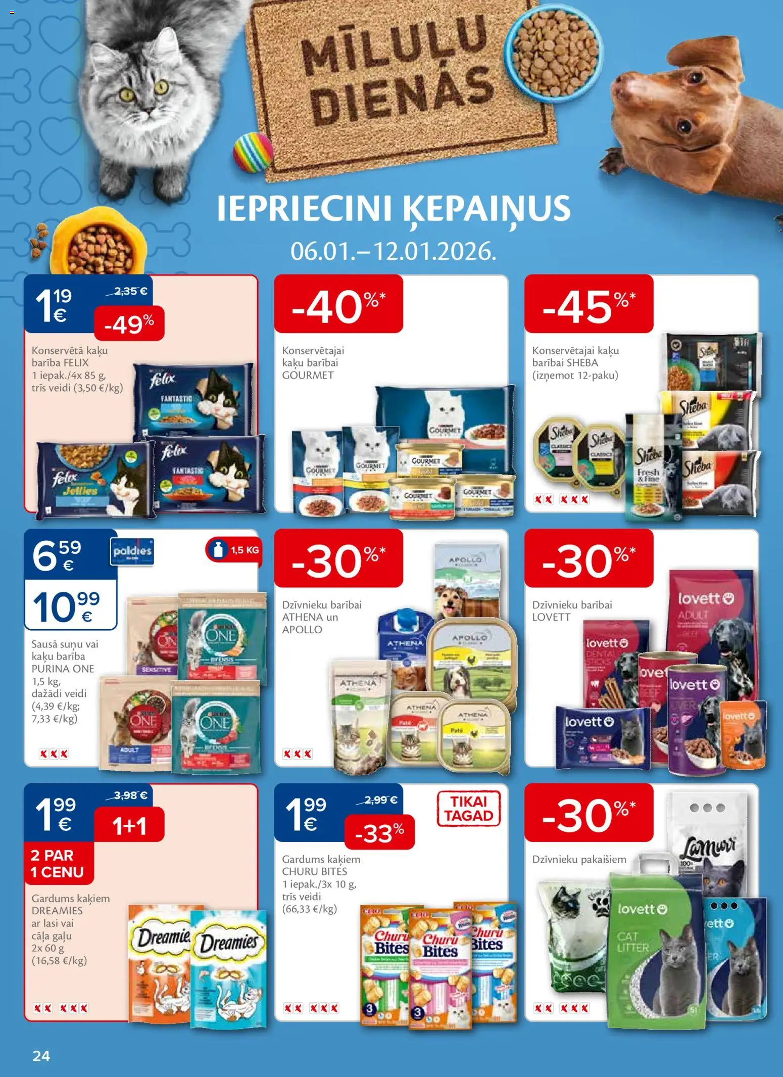 Skatīt Maxima akciju bukletu, derīgs no 2026.01.06