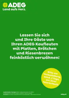 Vorschau der Angebote: ADEG Festtagsplatten für Ihre Gäste gültig ab 27.02.2025