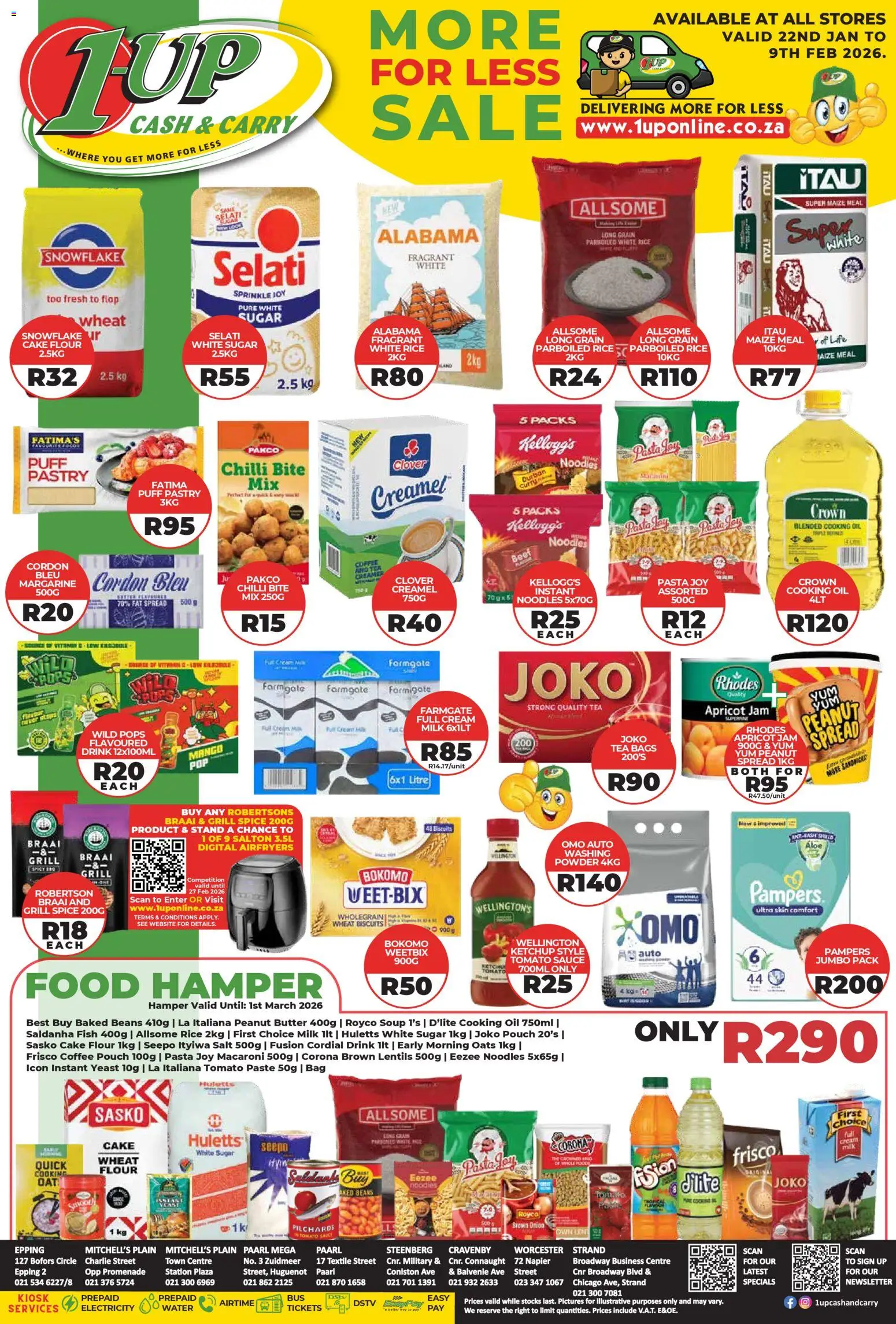 Preview of 1UP Cash & Carry flyer valid from 22/01/2026