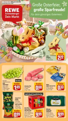 Vorschau von dem Prospekt des Geschäftes Rewe, gültig ab dem 23.03.2026