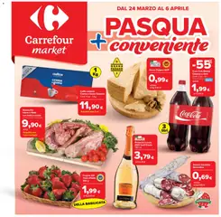 Anteprima dell'opuscolo Carrefour volantino Market - Roma dal negozio Carrefour valido da 24/03/2026