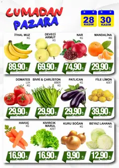 Furpa Cuma’dan Pazar’a Katalog 28.11.2025 - Broşürünün önizlemesi