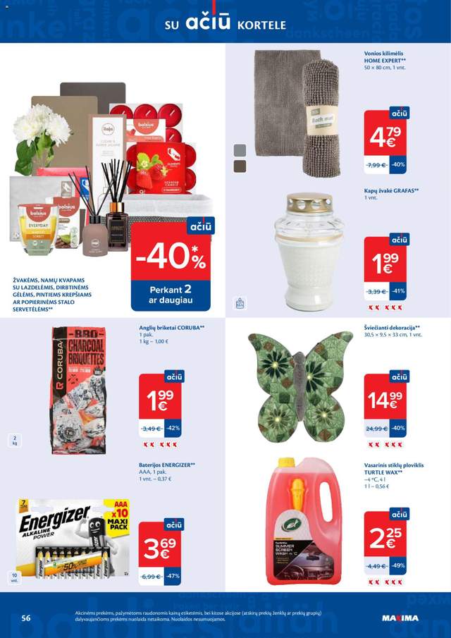 Naujas Maxima leidinys nuo 04.21