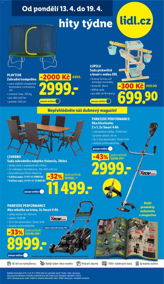 Nový Lidl leták od 16.04.