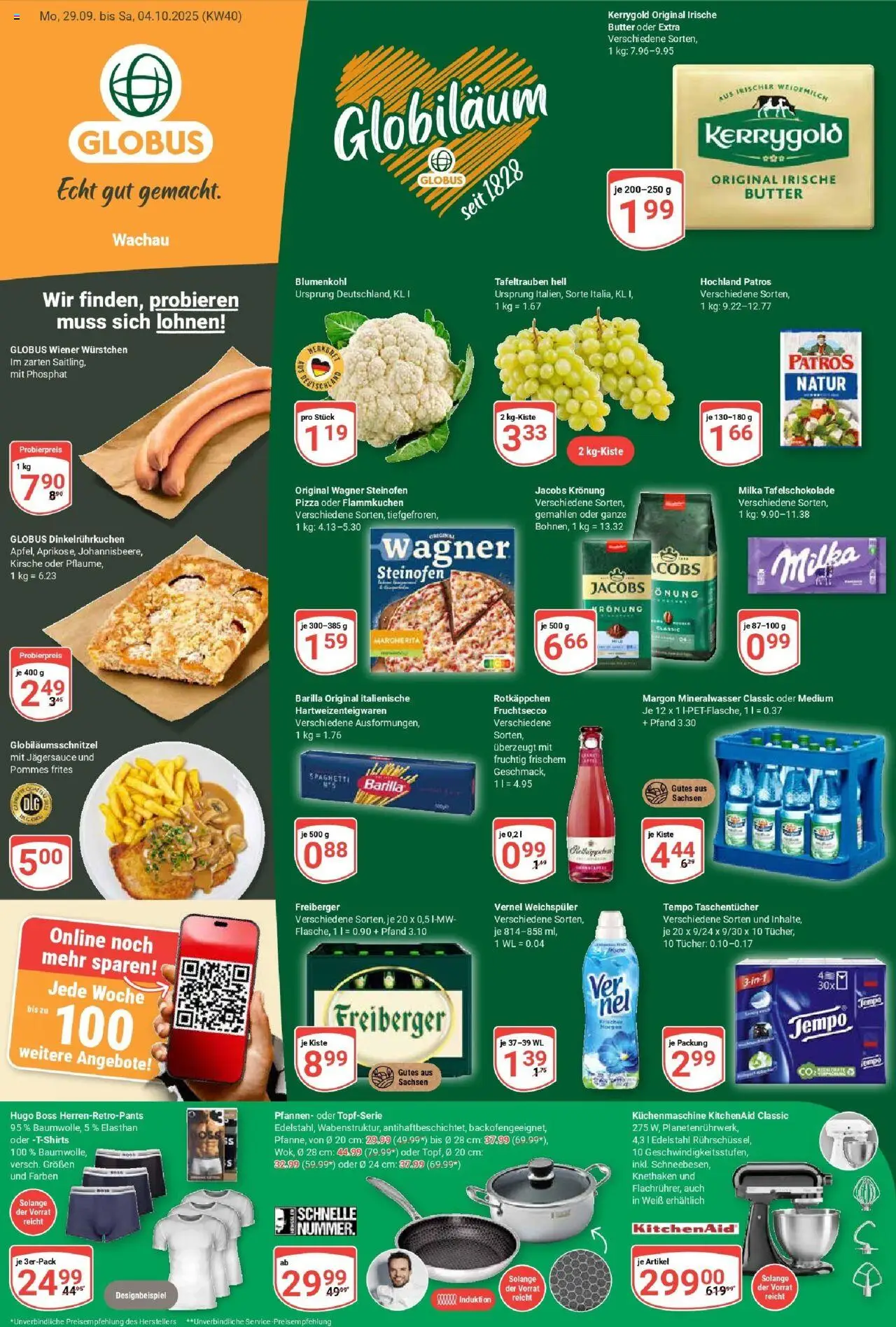Globus Prospekt ab Montag 28.09.2025 > Prospekt Markkleeberg	