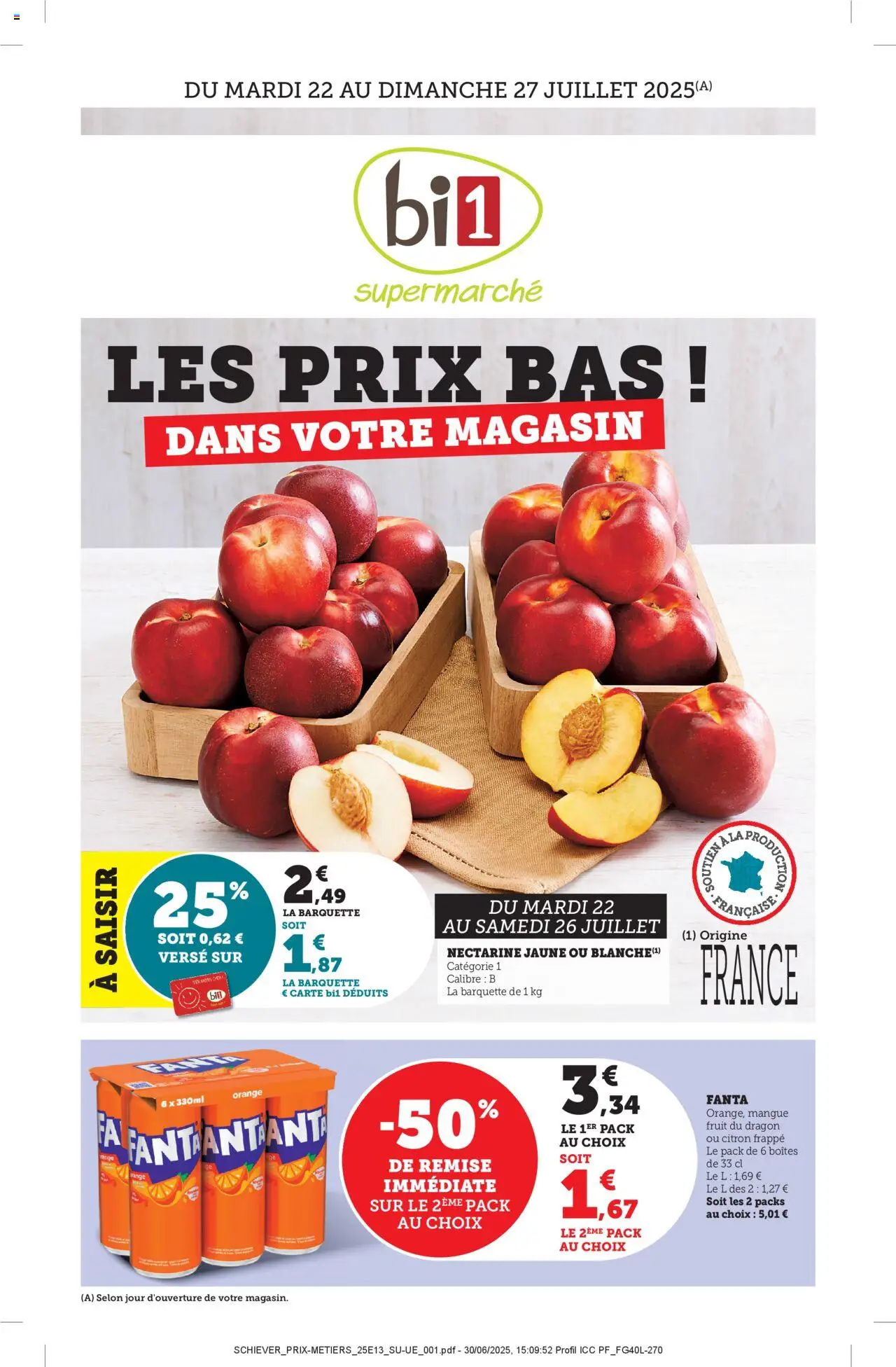 Catalogue de la boutique bi1 valable du 21/07/2025 - Page numéro 1