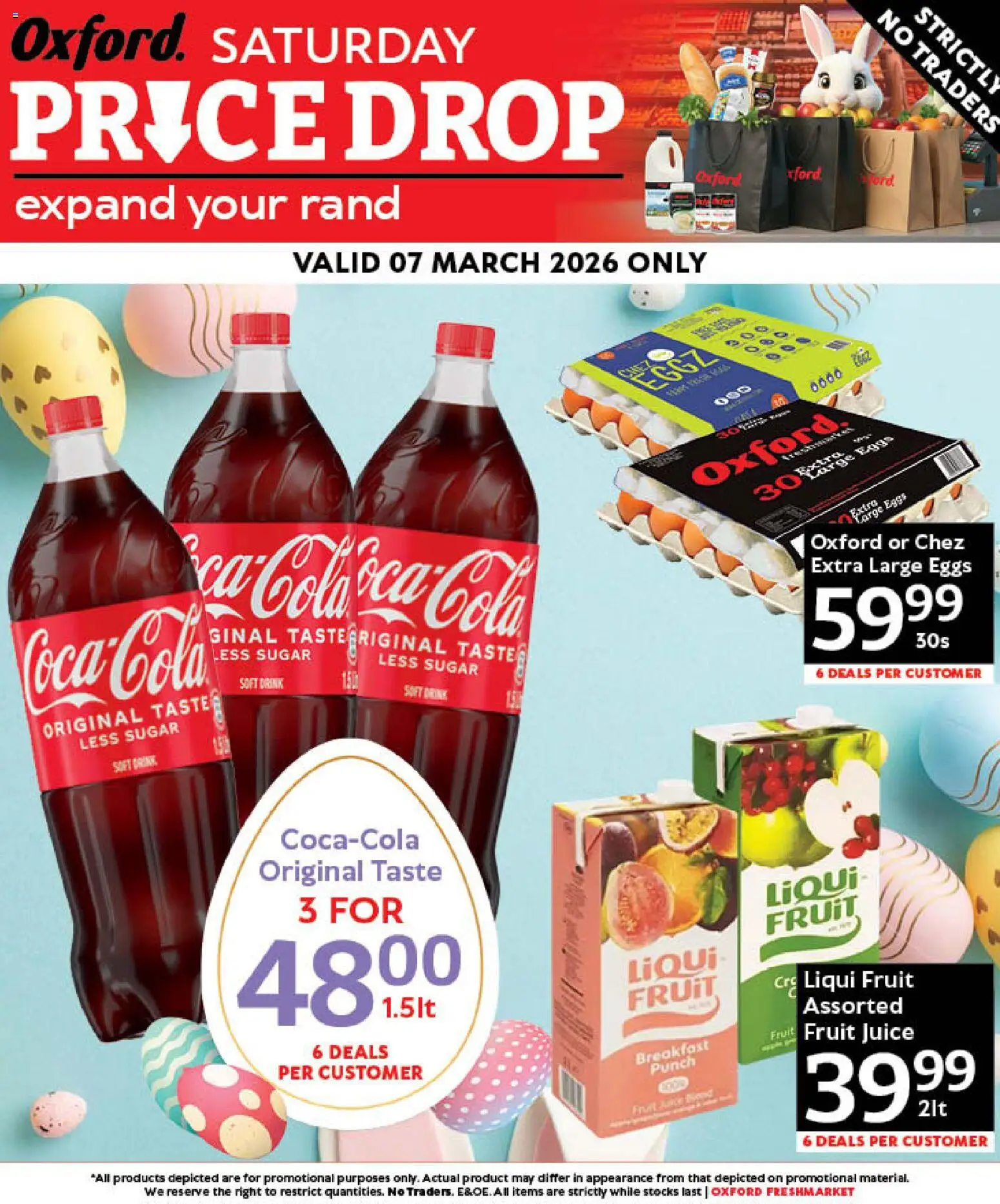 Preview of Oxford Freshmarket flyer valid from 07/03/2026