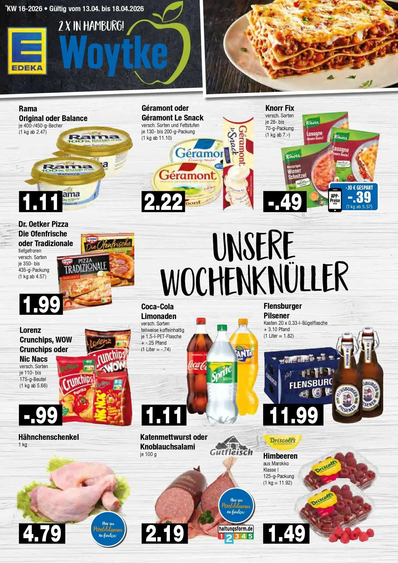 Vorschau von dem Prospekt des Geschäftes Edeka, gültig ab dem 13.04.2026