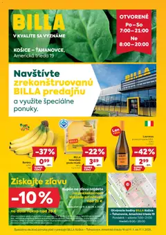 Náhľad Billa letáku platného od 11.03.2026