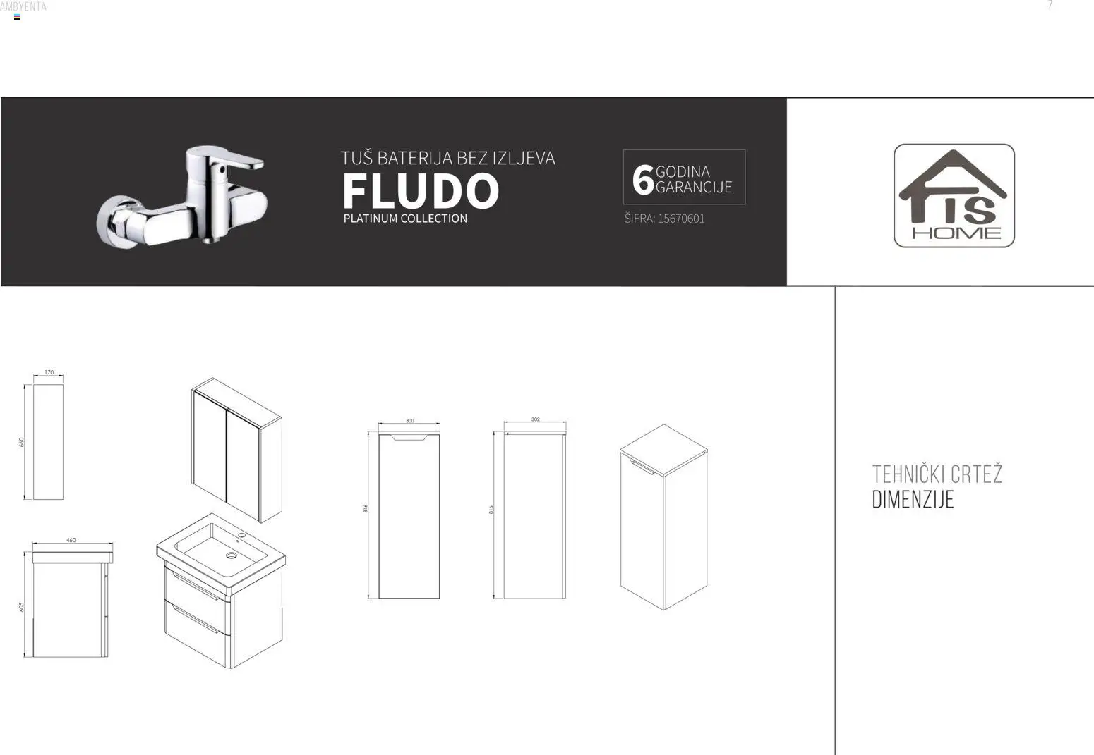 Pregled letka Katalog Kupaonski namještaj trgovine AMBYENTA vrijedi od 2025.10.01