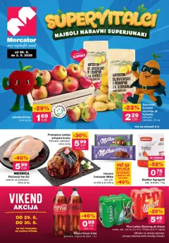 Predogled kataloga iz trgovine Mercator veljaven od 28.08.2025