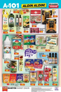 A101 Katalog Aldın Aldın 20.11.2025 - Broşürünün önizlemesi