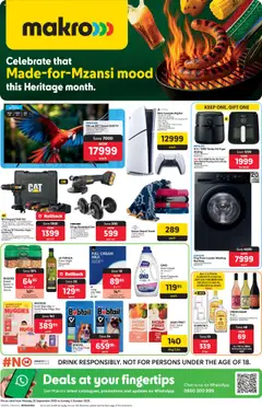 Preview of Makro flyer valid from 22/09/2025