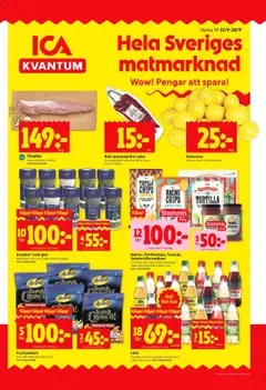 Förhandsgranska reklamblad Stockholm från butik ICA Kvantum gäller från 22/09/2025