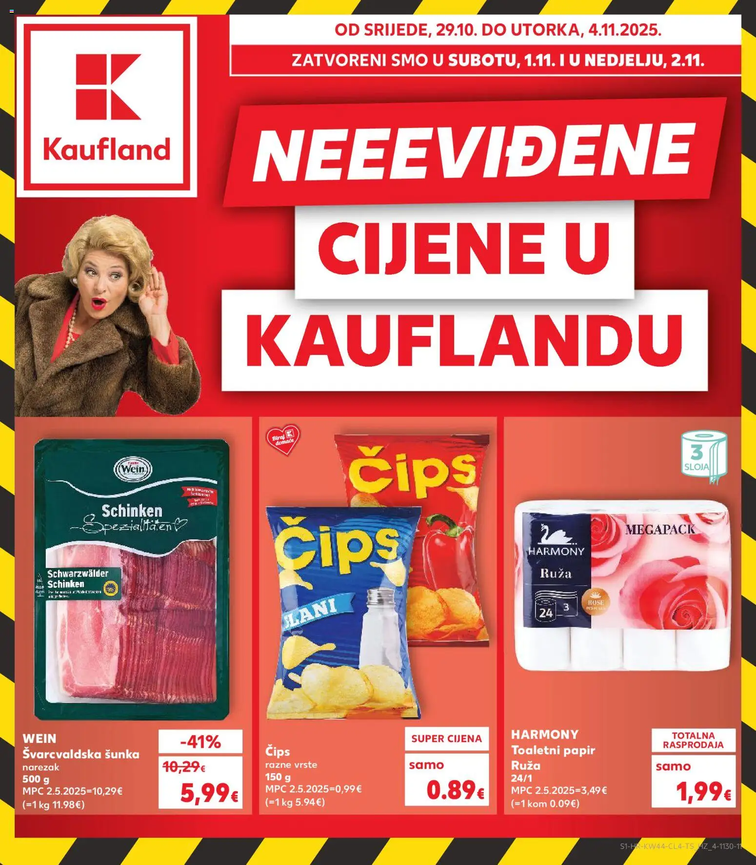 Kaufland aktualni Slavonski Brod vrijedi od 29.10.2025 - tjedna akcija broj stranice 1