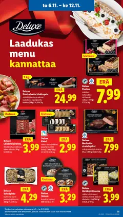 Kaupan Lidl Black Friday esikatselu, voimassa 06/11/2025 | Sivu: 15