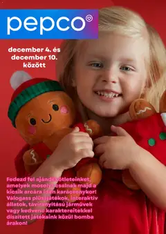 Pepco - Akciós újság Pepco megtekintése, amely érvényes 2025.12.04.-től