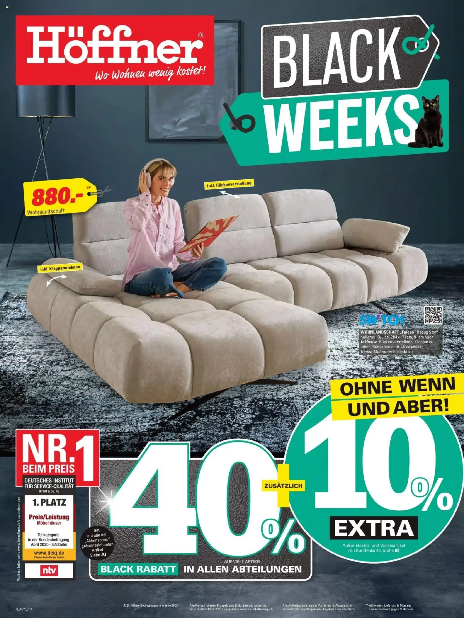 Vorschau von dem Prospekt des Geschäftes Höffner, gültig ab dem 18.11.2025