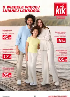 Pogląd gazetki "Kik gazetka" ze sklepu Kik ważnej od 23.03.2026