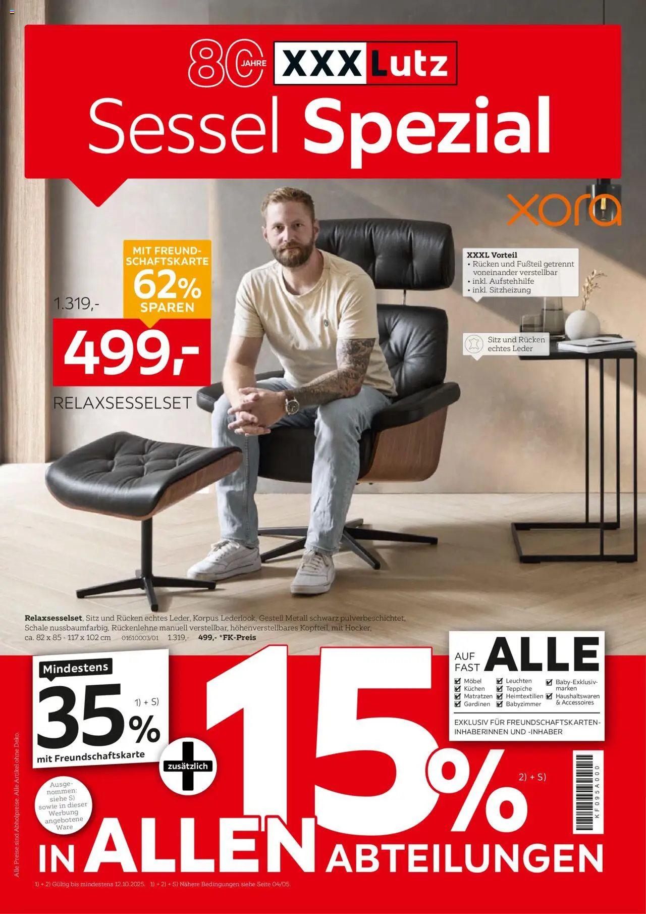 XXXL Lutz Sessel Spezial (vom 29.09.2025 - 12.10.2025)