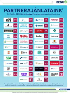 BENU Gyógyszertárak - Akciós újság BENU Gyógyszertárak megtekintése, amely érvényes 2025.11.01.-től | Oldal: 17
