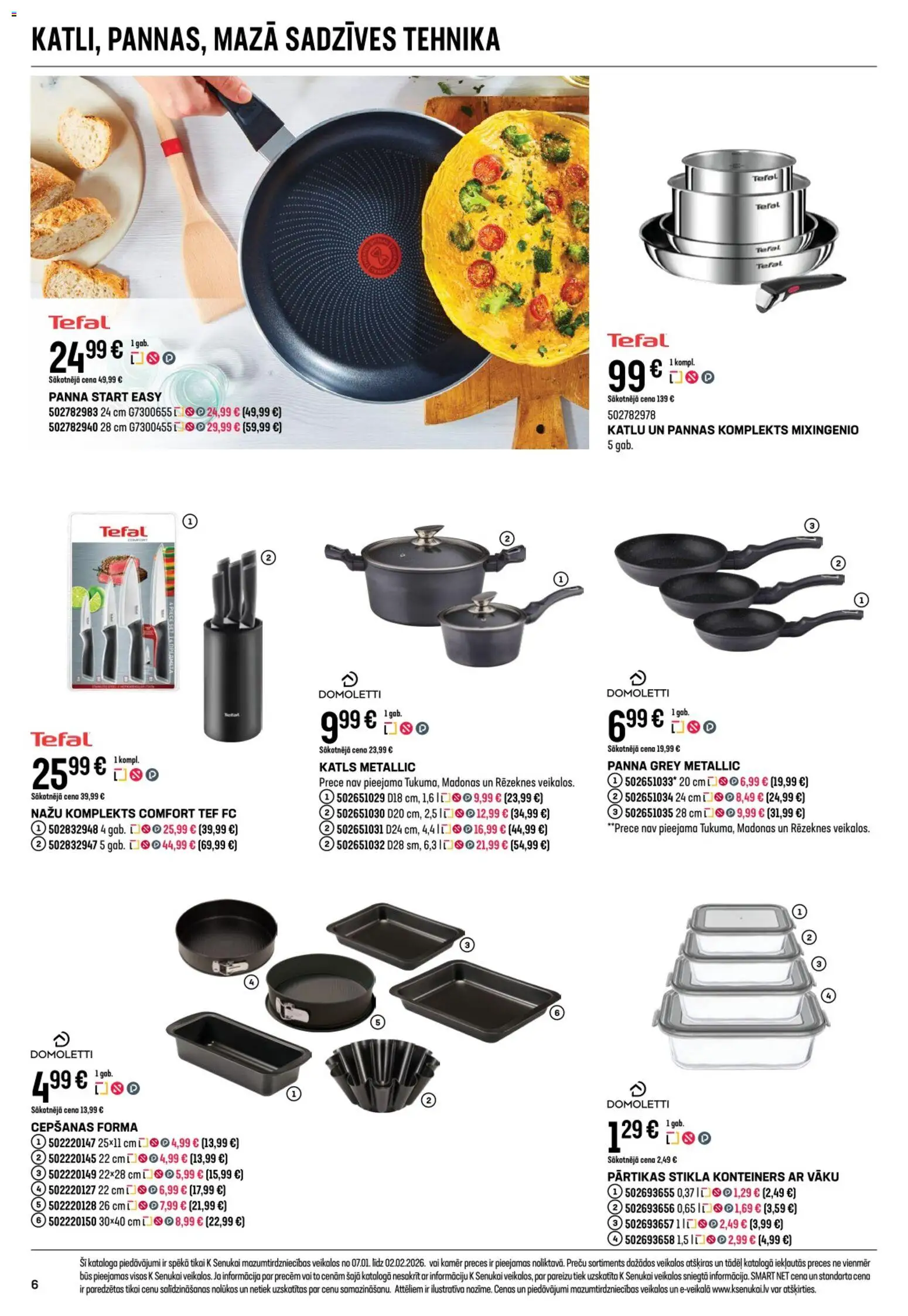 Skatīt K-Senukai akciju bukletu, derīgs no 2026.01.07