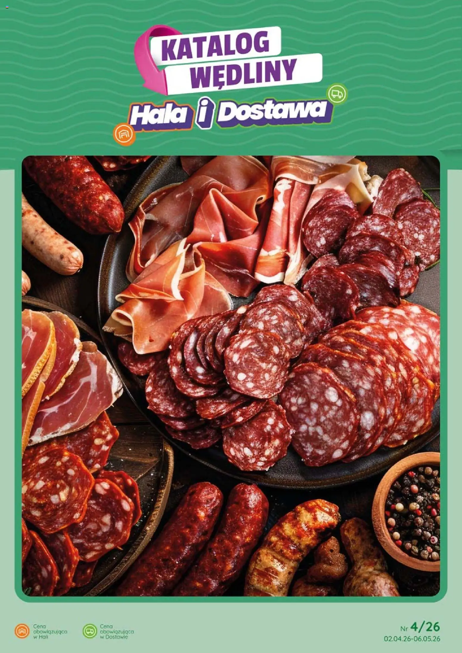 Pogląd gazetki "Eurocash gazetka - Katalog Wędlin" ze sklepu Eurocash ważnej od 02.04.2026