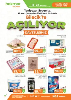 Hakmar Express Hakmar Express - Açılış Mağazalarımız 18.03.2026 - Broşürünün önizlemesi
