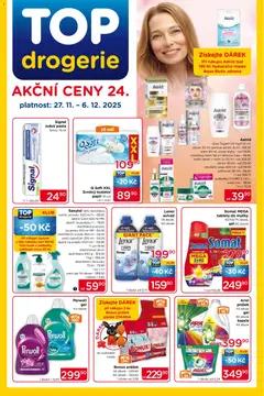 Náhled nabídky: Top drogerie Leták platný od 27.11.2025
