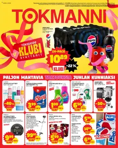 Kaupan Tokmanni Tarjoukset esikatselu, voimassa 11/08/2025