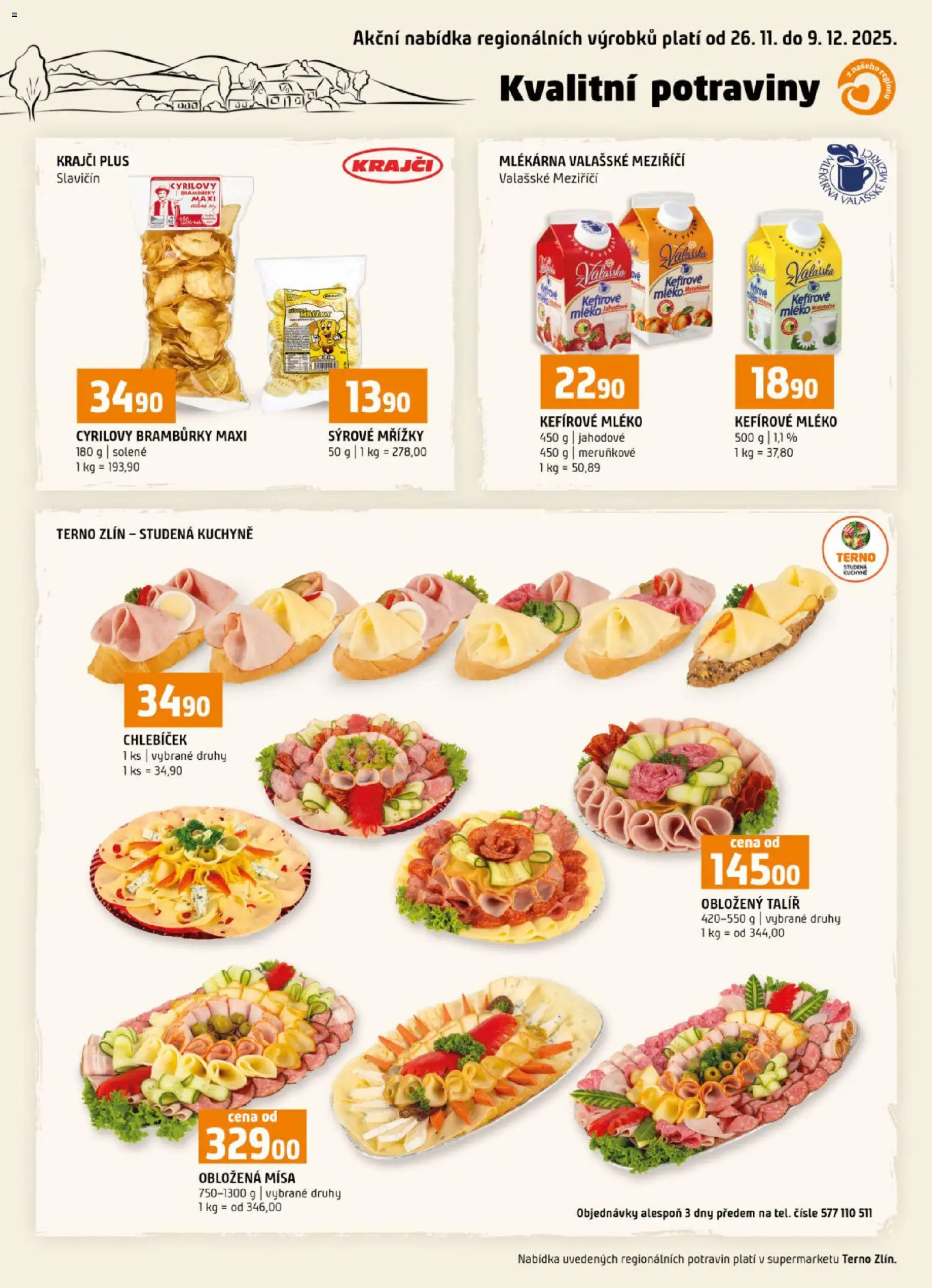Náhled nabídky: Terno Leták - Zlín platný od 26.11.2025