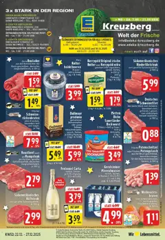 Vorschau von dem Prospekt des Geschäftes Edeka, gültig ab dem 21.12.2025