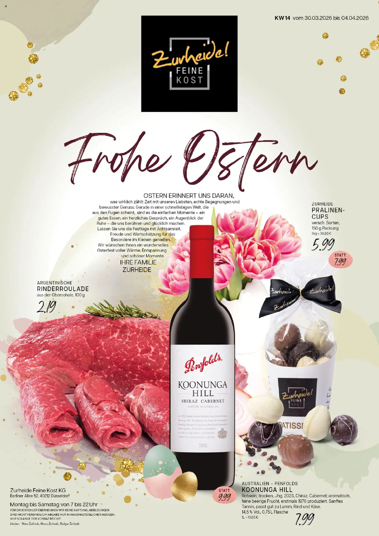 Vorschau von dem Prospekt des Geschäftes Edeka Zurheide, gültig ab dem 30.03.2026