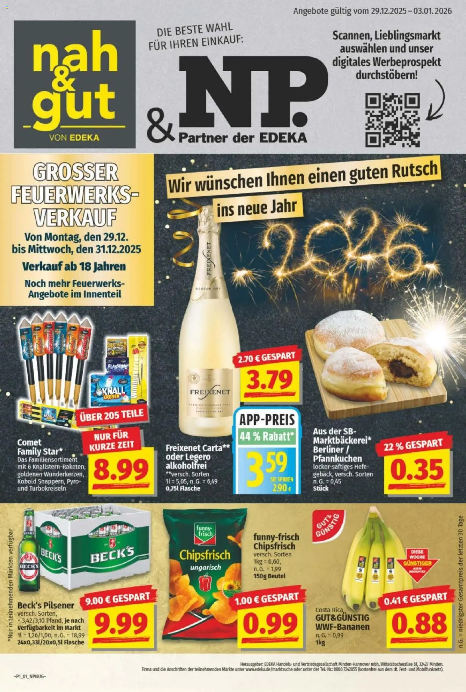 Vorschau von dem Prospekt des Geschäftes NP Discount, gültig ab dem 28.12.2025