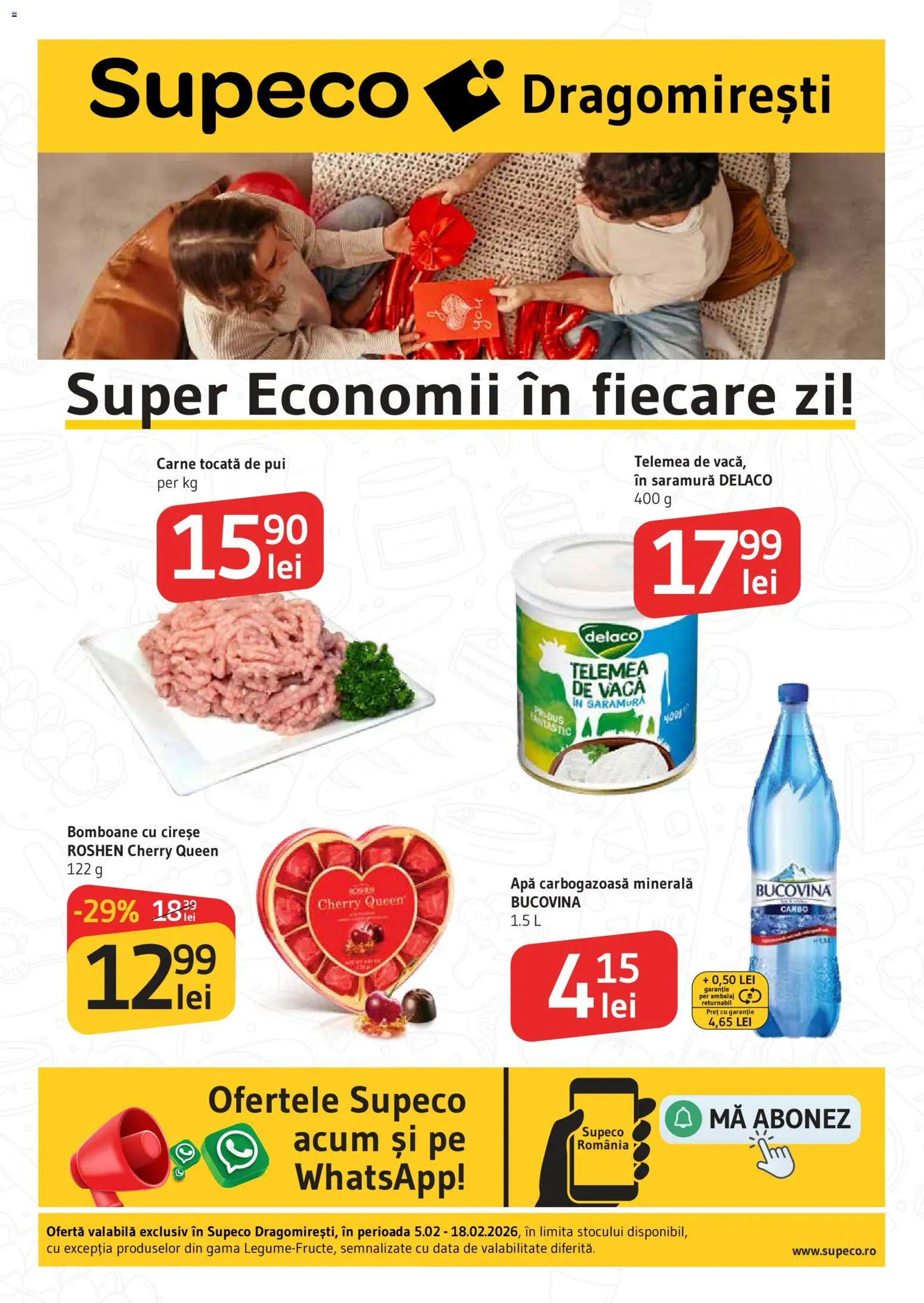 Previzualizarea de cataloage: Supeco Catalog Dragomiresti valabil de la 05.02.2026