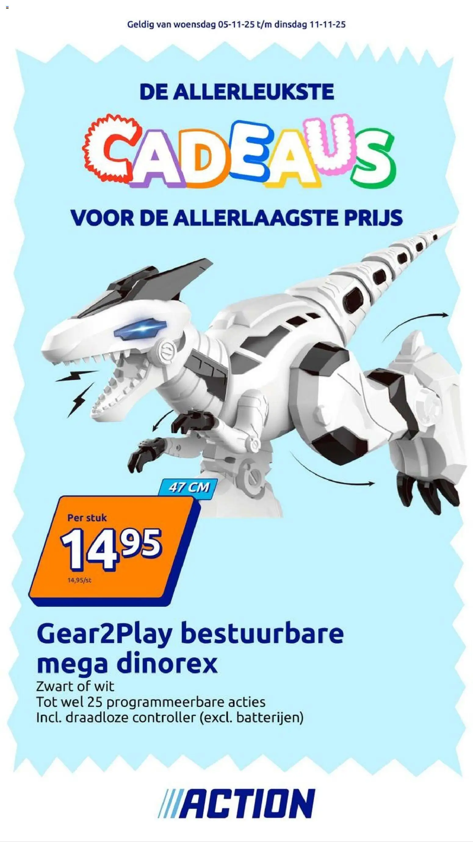 Voorbeeld van Action Presents van winkel Action geldig vanaf 05/11/2025