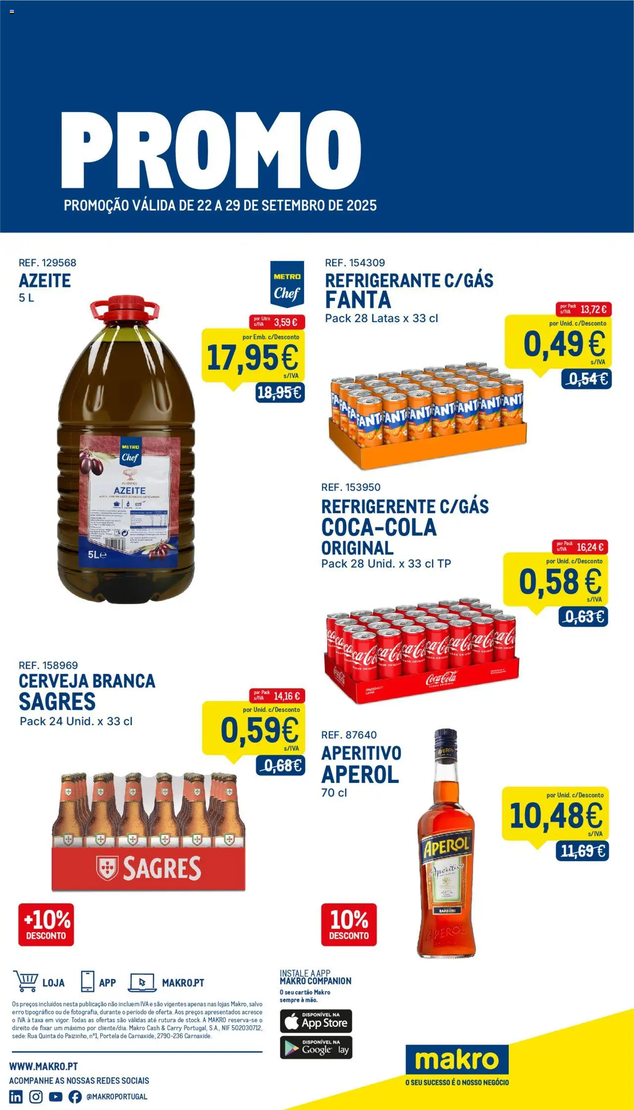 Makro Folheto de 22/09/2025 - catálogo esta semana - página 1