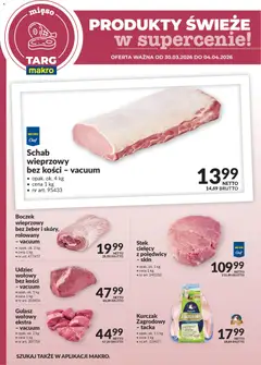 Pogląd gazetki "Makro gazetka - Produkty świeże w supercenie" ze sklepu Makro ważnej od 30.03.2026
