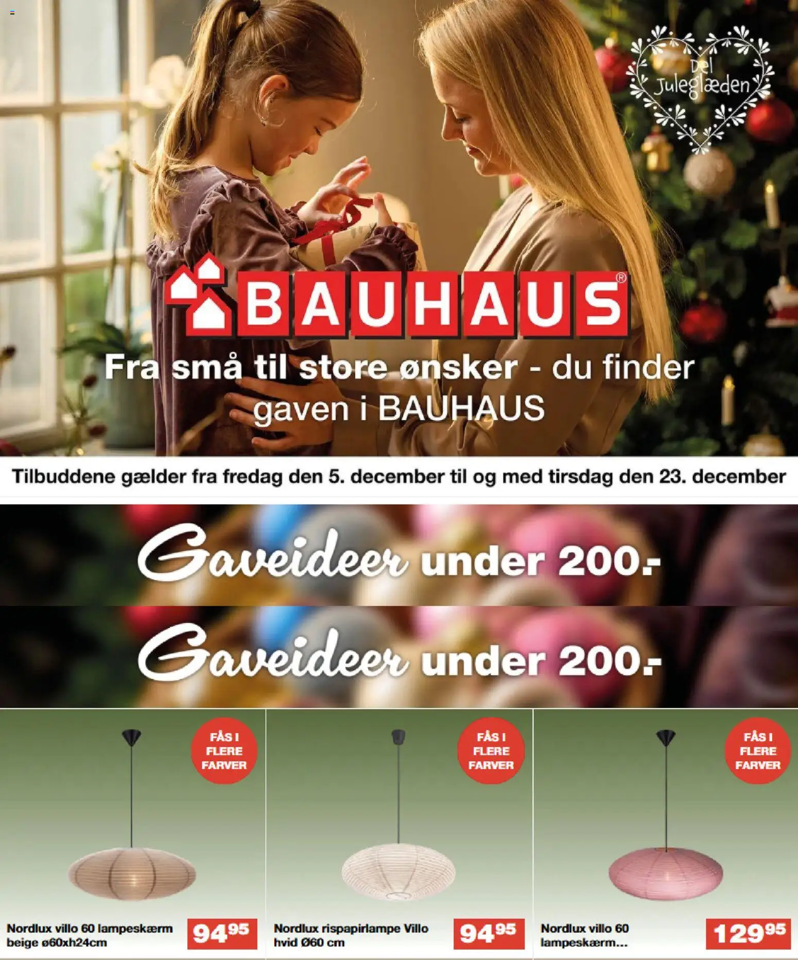 Eksempel på tilbudsavis Tilbudsavis fra butik Bauhaus gyldig fra 05/12/2025