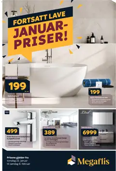 Forhåndsvis Kundeavis fra butikk Megaflis gyldig fra 22/01/2026
