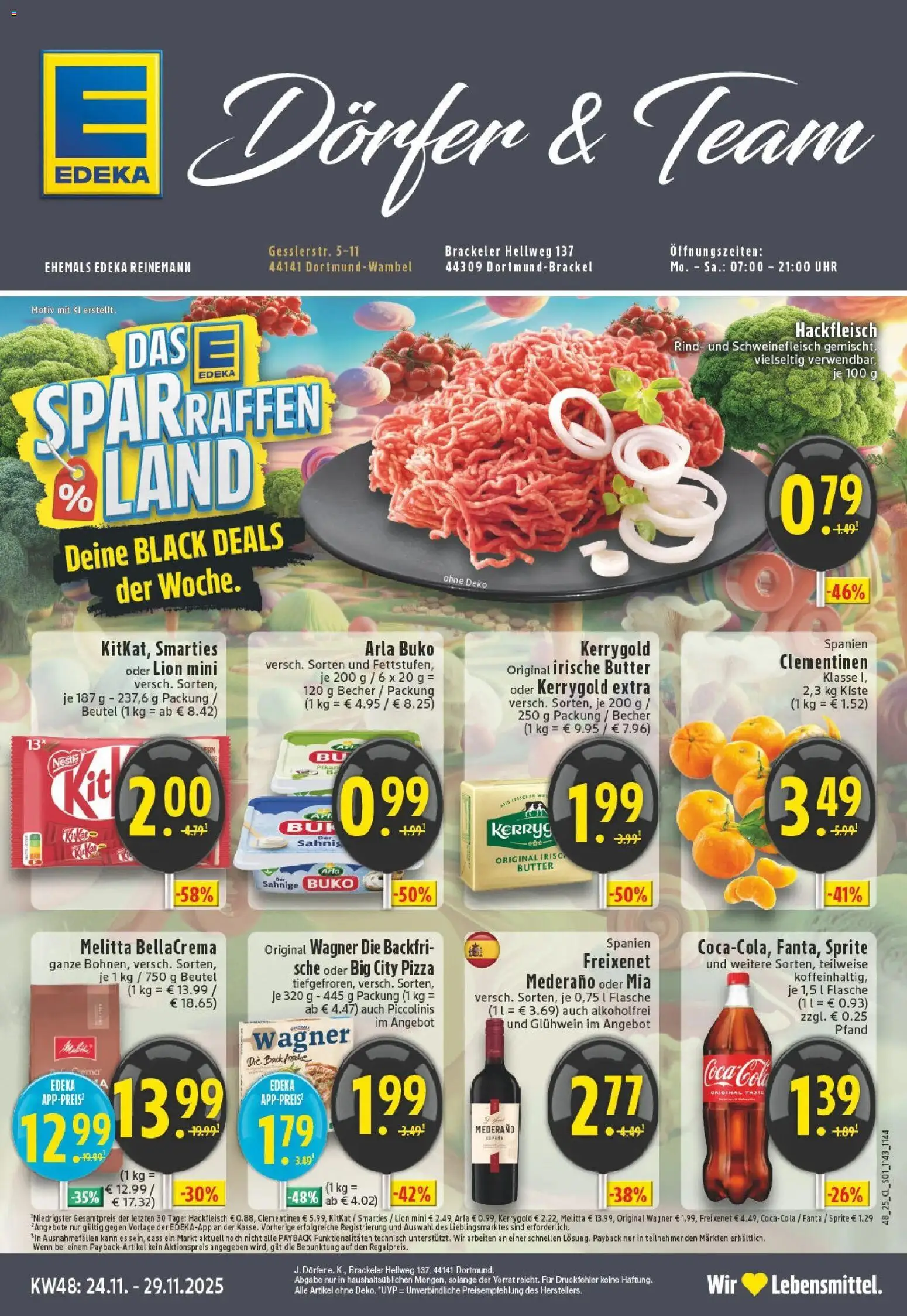 Vorschau von dem Prospekt des Geschäftes Edeka, gültig ab dem 23.11.2025